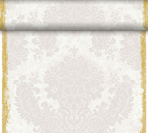 Dunicel® Tête-à-Tête-Tischläufer 0,4 x 24 m Royal White, 4 Stk/Krt (4 x 1 Stk)