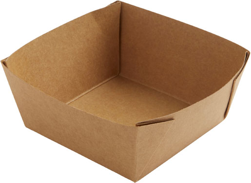 Viking Cube Low Box 510 ml Brown 1-Comp, 300 pcs/box (1 x 300 pcs)