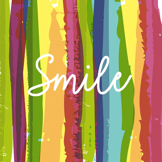 Tissue-Serviette 33 x 33 cm Smile 3-lagig, 240 Stk/Krt (12 x 20 Stk)