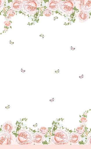 Dunicel® borddug 138 x 220 cm Rose Glory, 5 Stk/kart (5 x 1 Stk)