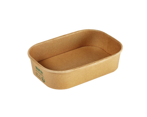 Scatola Brick Medium 500 ml Marrone 1-Scomp, 300 pz/cartone (6 x 50 pz)