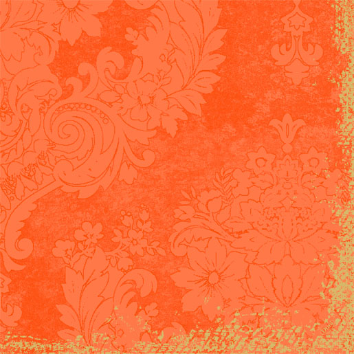 Serviette ouate 40 x 40 cm Royal Sun Orange, 300 pc/carton (6 x 50 pc)