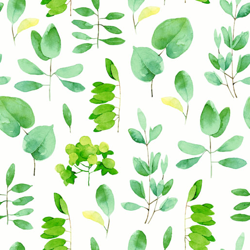Tissue serviet 33 x 33 cm Fresh Leaves 3-lags, 240 Stk/kart (12 x 20 Stk)