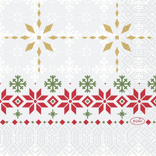 Tissue Napkin 24 x 24 cm Tradition 3-ply, 1000 pcs/box (20 x 50 pcs)