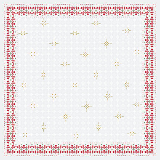 Dunicel® Mitteldecke 84 x 84 cm Tradition, 100 Stk/Krt (1 x 100 Stk)