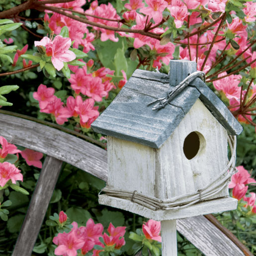 Tissue Napkin 33 x 33 cm Spring Birdhouse 3-ply, 240 pcs/box (12 x 20 pcs)
