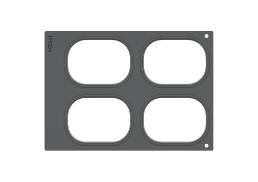 Kassette DF10/20 4-CAV, 1 Stk/Krt (1 x 1 Stk)