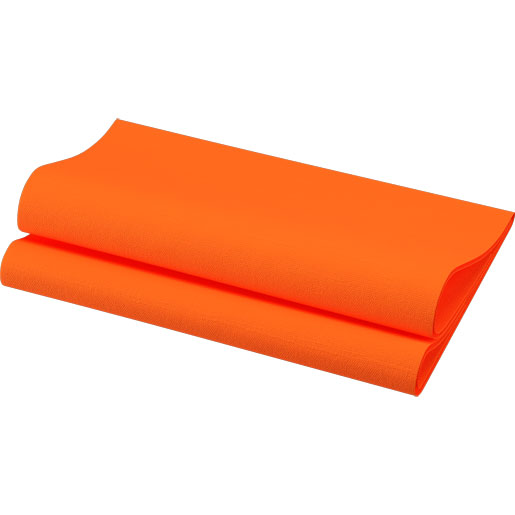 Serviette Bio Dunisoft® 40 x 40 cm Sun Orange, 144 pc/carton (12 x 12 pc)
