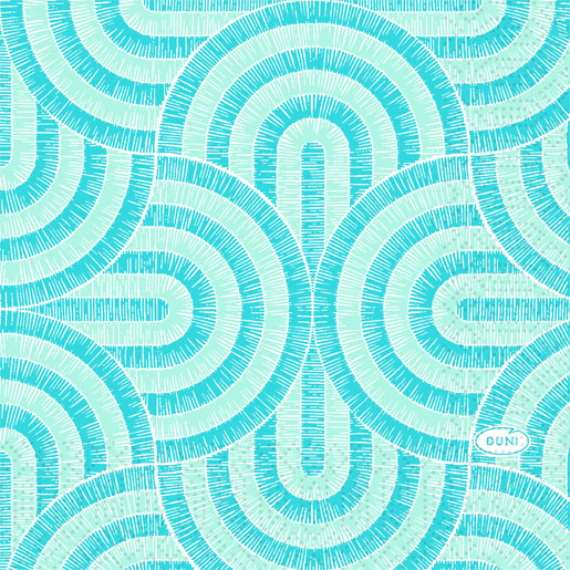 Servilleta tisú 24 x 24 cm Breeze Mint Blue 3 capas, 1000 unid./caja (20 x 50 unid.)