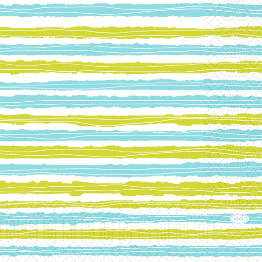 Tissue-Serviette 33 x 33 cm Elise Stripes 3-lagig, 1000 Stk/Krt (4 x 250 Stk)
