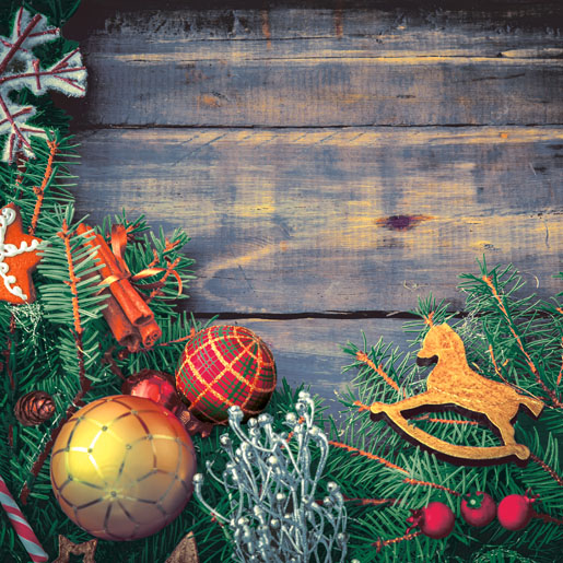 Tissue-Serviette 33 x 33 cm Cottage Christmas 3-lagig, 240 Stk/Krt (12 x 20 Stk)