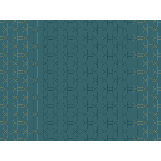 Papier-Tischset 30 x 40 cm Golden Deco, 1000 Stk/Krt (4 x 250 Stk)
