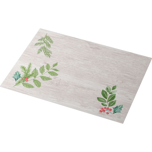 Dunicel®-Tischset 30 x 40 cm Winter Greenery, 500 Stk/Krt (5 x 100 Stk)