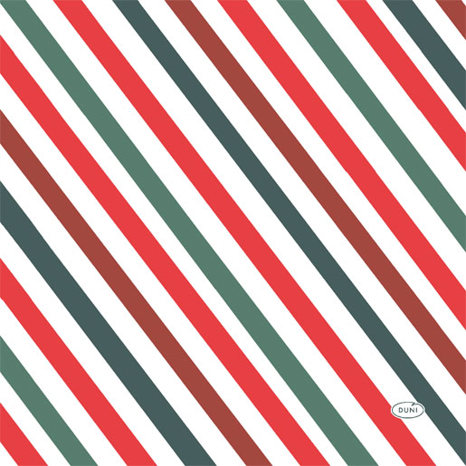 Tissue Napkin 33 x 33 cm BBQ Stripe 3-ply, 240 pcs/box (12 x 20 pcs)