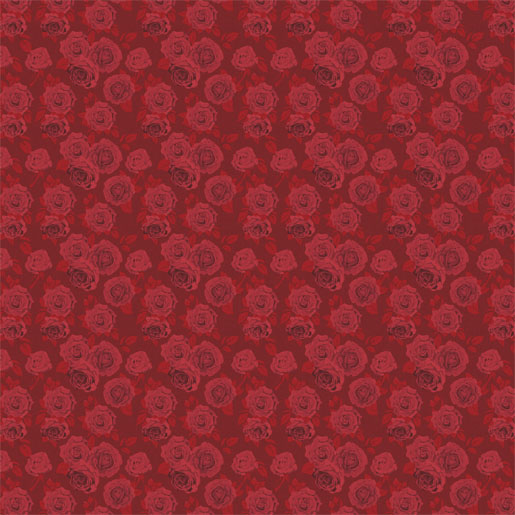 Dunicel® Mitteldecke 84 x 84 cm Rich Roses, 10 Stk/Krt (10 x 1 Stk)