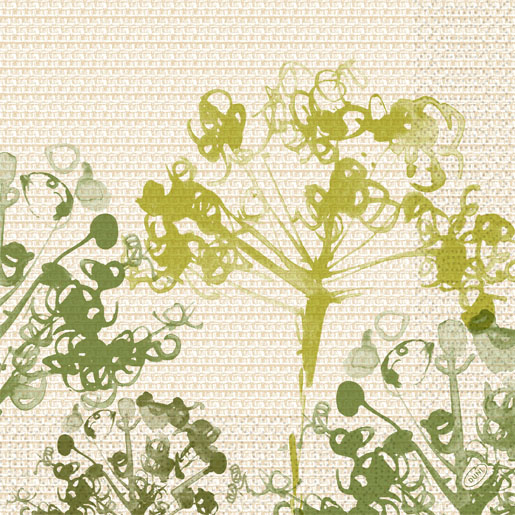 Tissue-lautasliina 40 x 40 cm Green Umbles 3-krs, 1000 kpl/ltk (4 x 250 kpl)