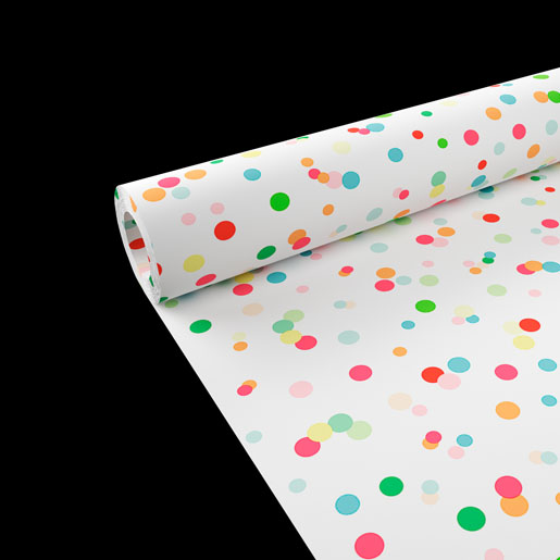 Dunicel® rol 0,90 x 40 m Happy Bubbles, 1 St/Doos (1 x 1 St)