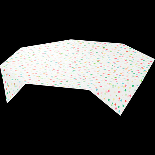 Dunisilk® snippduk 84 x 84 cm Happy Bubbles, 100 Stk/krt (5 x 20 Stk)