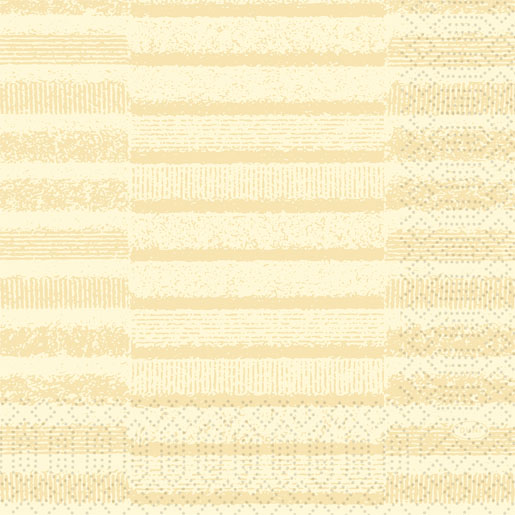 Tissue-Serviette 33 x 33 cm Tessuto Cream 3-lagig, 500 Stk/Krt (10 x 50 Stk)