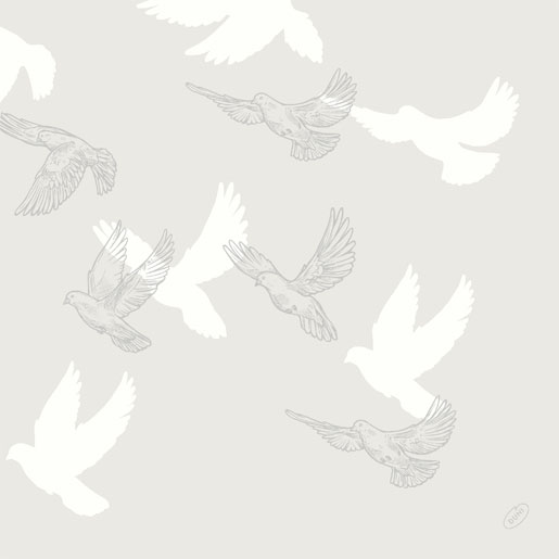 Bio Dunisoft® Serviette 40 x 40 cm Soft Wings, 360 Stk/Krt (6 x 60 Stk)