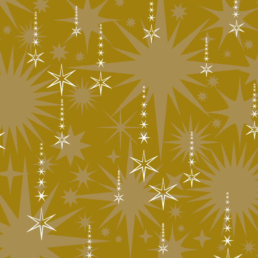 Tissue-Serviette 24 x 24 cm Sprinkle Rain Gold 3-lagig, 240 Stk/Krt (12 x 20 Stk)