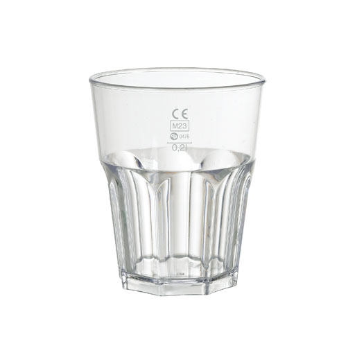 Anyday Glas Mehrweg 24 cl Transparent, 120 Stk/Krt (15 x 8 Stk)