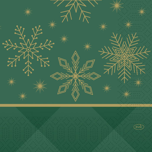 Tissue-Serviette 33 x 33 cm Rhombus Green 3-lagig, 1000 Stk/Krt (4 x 250 Stk)