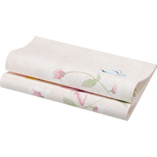Bio Dunisoft® servett 40 x 40 cm Sweet Peach, 144 St/kart (12 x 12 St)