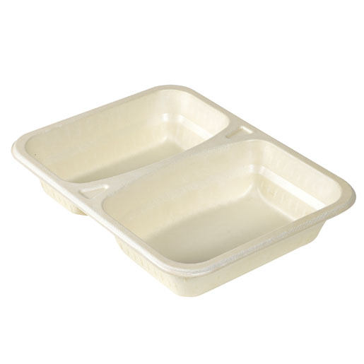 Menu Tray 227 x 178 x 45 mm Natural 2-Comp, 174 pcs/box (1 x 174 pcs)