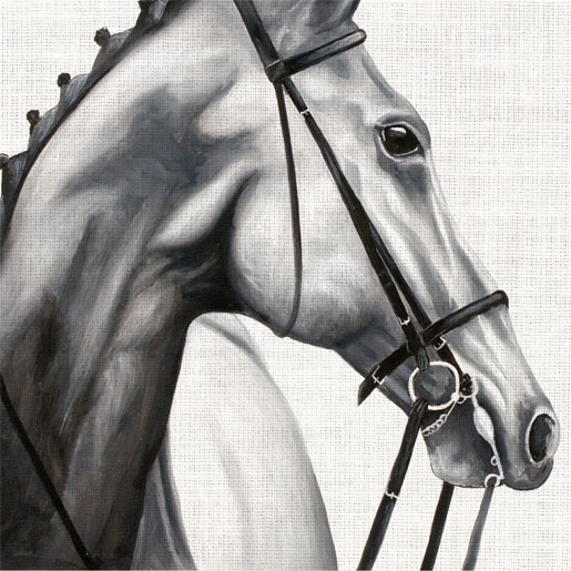 Tissue Napkin 33 x 33 cm Elegant horse 3-ply, 240 pcs/box (12 x 20 pcs)
