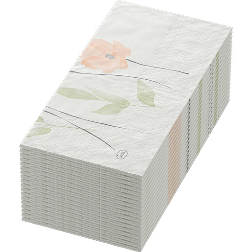 Bio Dunicel® placemat 30 x 40 cm Bunny Bloom, 500 St/Doos (5 x 100 St)