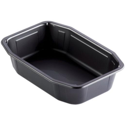 Pojemnik HMR 215 x 148 x 50 mm Czarny 1-Komory, 312 szt./kart. (1 x 312 szt.)