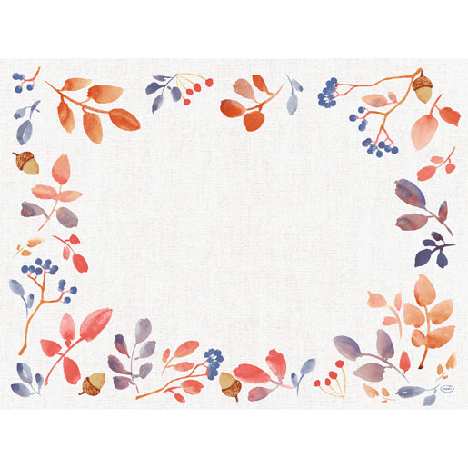 Bio Dunicel® placemat 30 x 40 cm Autumn Gradient, 500 St/Doos (5 x 100 St)