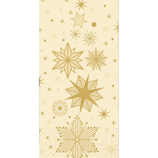 Tissue Napkin 40 x 40 cm Stargazing Cream 3-ply, 1000 pcs/box (4 x 250 pcs)