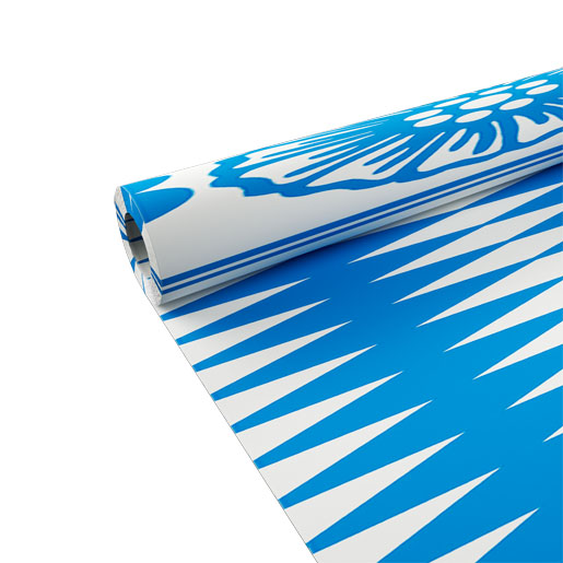 Dunicel®-Tischdeckenrolle 0,90 x 40 m Bayernraute, 1 Stk/Krt (1 x 1 Stk)