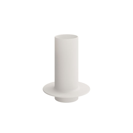 LED Kerzenhalter 9,2 x 12 cm Weiß, 6 Stk/Krt (6 x 1 Stk)