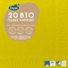 Tissueservett 24 x 24 cm Kiwi 3-lagers, 240 St/kart (12 x 20 St)