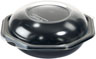 Octabowl® 160 x 160 x 72 mm Black 1-Comp, 405 pcs/box (1 x 405 pcs)