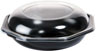 Octabowl® 190 x 190 x 71 mm Schwarz ungeteilt, 290 Stk/Krt (1 x 290 Stk)