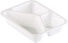 Cater Line Tray 227 x 178 x 50 mm White 3-Comp, 216 pcs/box (1 x 216 pcs)