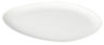 Pebble Plate 27 cm White, 100 pcs/box (10 x 10 pcs)