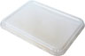 Lid for Cater Line Trays 232 x 183 x 16 mm Transparent, 372 pcs/box (1 x 372 pcs)