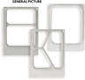 Kassette DF15/25 2-CAV 3-Teilung, 1 Stk/Krt (1 x 1 Stk)
