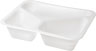 Cater Line Tray 227 x 178 x 50 mm White 3-Comp, 216 pcs/box (1 x 216 pcs)