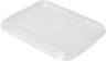 Deckel für PP-Menüschale Caterline 240 x 190 x 20 mm Transparent, 126 Stk/Krt (1 x 126 Stk)