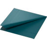 Serviette ouate 40 x 40 cm Bleu océan 3 plis, 1000 pc/carton (8 x 125 pc)