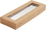 Viking Slim Brick lokk med vindu 1100 ml Brun, 300 Stk/krt (1 x 300 Stk)