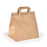 Customisable - Fold Bag Medium 240 x 170 x 290 mm Brown, Min. order 48 sku