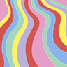 Tissue Napkin 33 x 33 cm Rainbow 3-ply, 240 pcs/box (12 x 20 pcs)