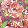 Tissue Napkin 33 x 33 cm Vivid Flowers 3-ply, 240 pcs/box (12 x 20 pcs)